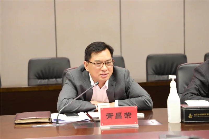 胥昌荣会见武汉生态环境投资发展集团董事长胡承启