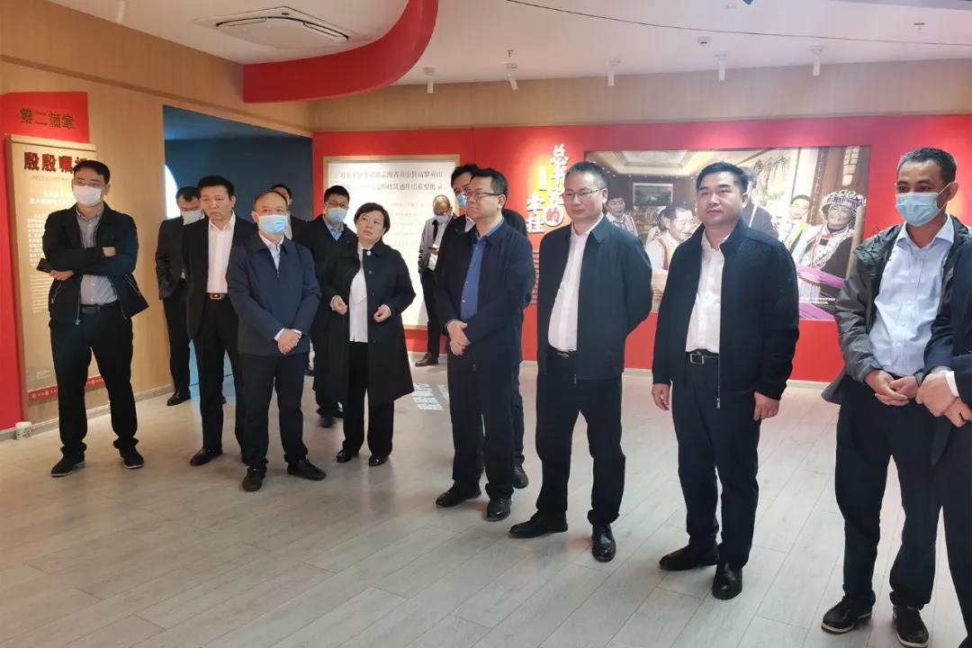 中交疏浚主要领导赴云南省怒江州泸水市调研定点帮扶工作